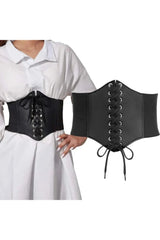 Ceinture corset gothique brodée