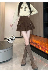 Jupe à poches style expresso