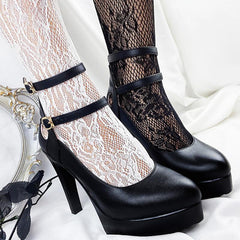 Cute Lolita 11cm High Heels Cool Shoes