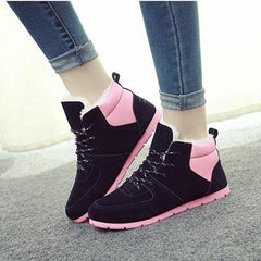 4 Colors Winter Fleece Snow Boots