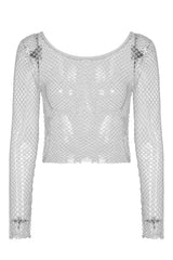 Fairy Grunge Knit Crop Top