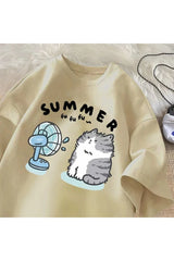 T-shirt graphique Fan Cat