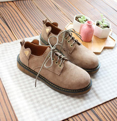 Khaki/Pink/Beige/Black Pastel Kitty Platform Shoes