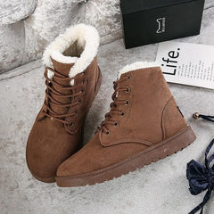 5 Colors Warming Fleece Boots