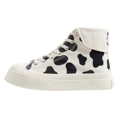Kawaii Fashion Cow Print Shoes FY006
