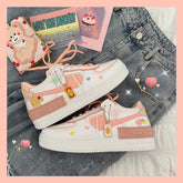 Ulzzang Yellow/Red Sports Shoes