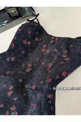 Floral Corset Mini Dress