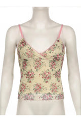 Floral Lace Vintage Top