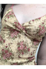 Floral Lace Vintage Top