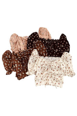 Chemisier en mousseline à imprimé floral