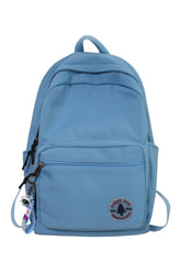 Girl Solid Color School Bag Backpack