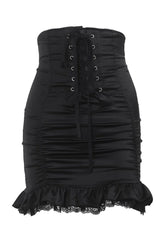 Goth Black Bodyco Skirt