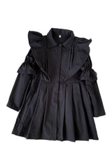 Robe gothique à manches longues pour cosplay