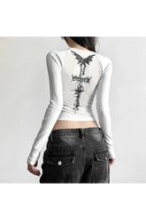 Gothic Angel Langarm-Top