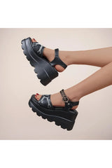 Gothic Lolita Summer Sandals
