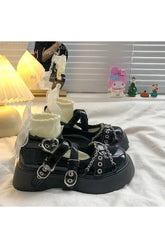 Gothic Round Toe Slippers