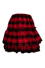 Jupes gothiques à volants et taille élastique