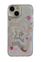 Handyhülle mit Farbverlauf und Sternen