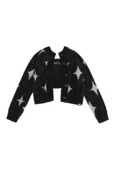 Fall Graphic Knitted Sweater Y2K