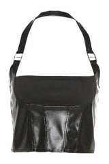 Hanging Neck Sexy Black Top