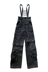 Harajuku Bandage High Waist Pants