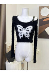 Harajuku Gothic Crop Top