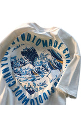 Harajuku Snow Mountain T-Shirt
