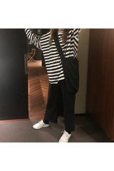 Harajuku-Streifen-T-Shirt