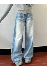 Jean baggy Harajuku Y2K d'automne