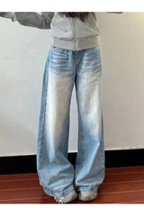 Jean baggy Harajuku Y2K d'automne