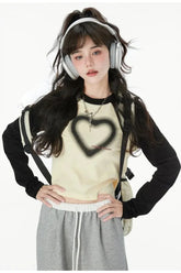 Heartfelt Harmony Layered T-Shirts