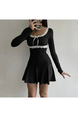 Robe patineuse Heathered Grace