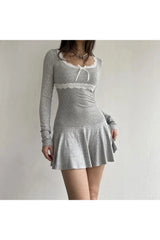 Robe patineuse Heathered Grace