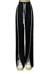 Lange Hose mit hoher Taille