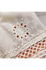 Jupe longue brodée ajourée