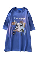 Japanisches Katzen-Cartoon-T-Shirt