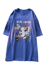 Japanisches Katzen-Cartoon-T-Shirt