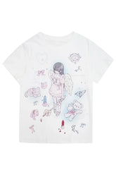 T-shirt imprimé ange kawaii