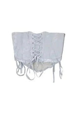 Ensemble mini-robe à nœud bleu kawaii