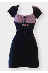 Kawaii Bow Mini Dress