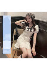 Mini-robe de soirée décontractée kawaii