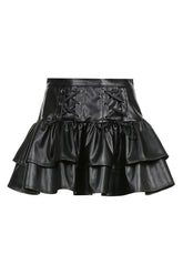 Kawaii Goth Pleated Skirt