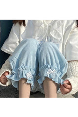 Kawaii High Waist Corduroy Pants