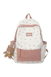 Laptop-Rucksack mit Kawaii-Muster
