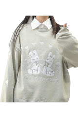 Kawaii Rabbit Loose Sweatshirt
