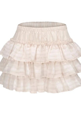 Kawaii Ruffle Pink Skirt