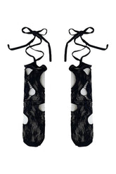 Knee Socks Silk Thin Stockings