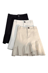 Mini-jupe en jean coréenne