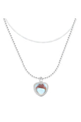 Collier de clavicule d'amour coréen