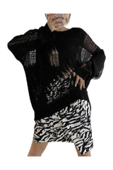 Lockerer Pullover im koreanischen Herbststil